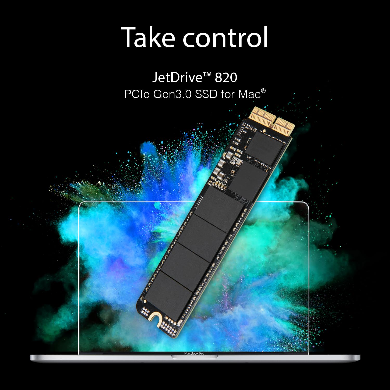 Transcend 240GB JetDrive 820 PCIe Gen3 x2 Solid State Drive (TS240GJDM820) - Image 3