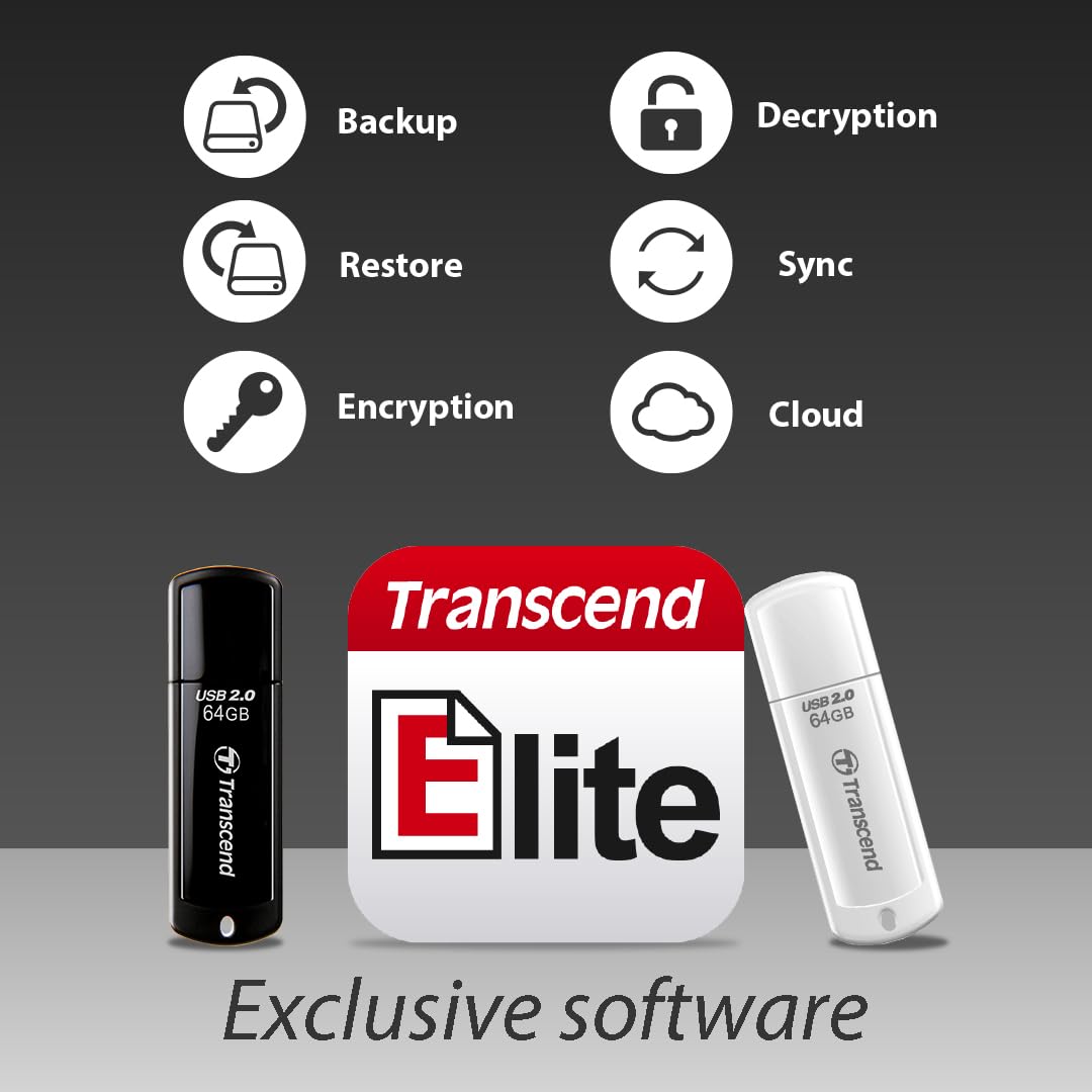 Transcend JetFlash 350 8GB USB 2.0 Flash Thumb Drive, Type-A External Data Storage Memory Stick Compatible with Computer/Laptop/Desktop/PC - TS8GJF350 - Image 6