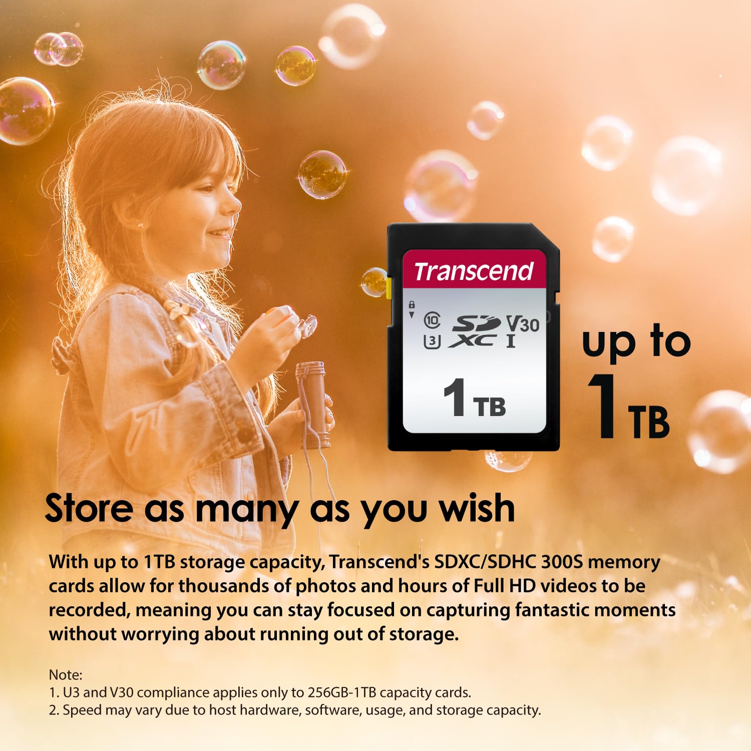 Transcend 16GB SDHC Memory Card, UHS-I U1 C10, Up to 95MB/s, Full HD Video Recording, for Canon, Nikon, Sony, Panasonic DSLR & Mirrorless Cameras, Free Data Recovery Software (TS16GSDC300S-E) - Image 4