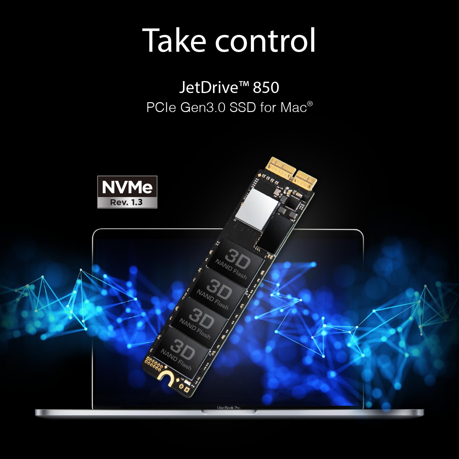 Transcend TS960GJDM850 960GB JetDrive 850 NVMe PCIe Gen3x4 SSD Solid State Drive - Image 3